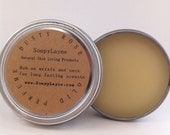 solid perfume, dusty rose- essential oils of patchouli & rosewood