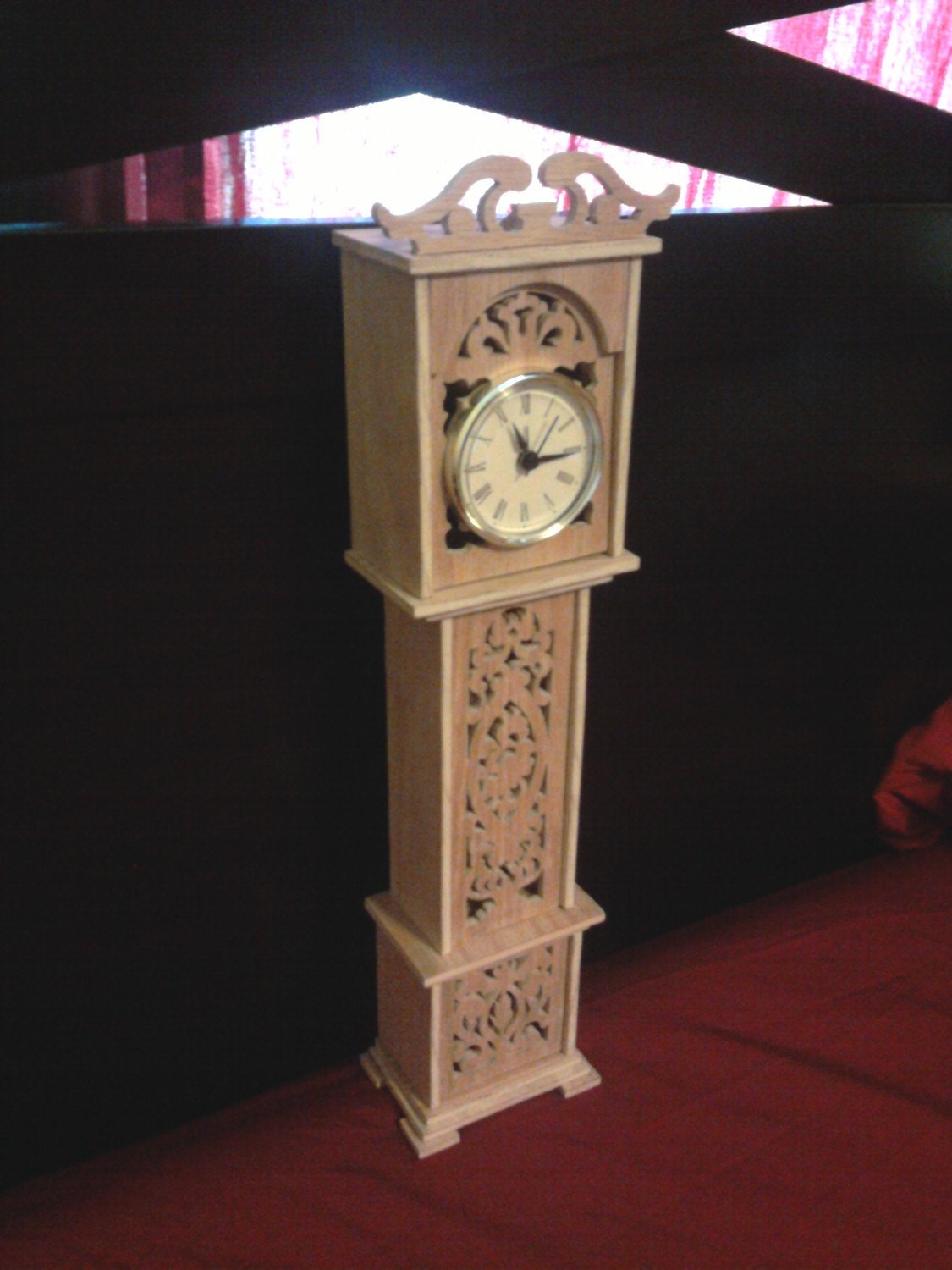Miniature Grandfather Clock