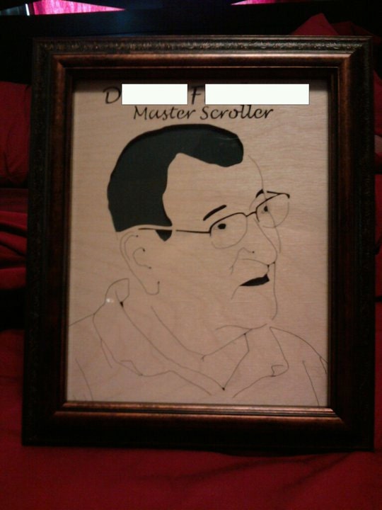 Custom Wooden Portrait (8x10)