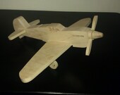 Mini P40 Warhawk - 3D Wooden Toy