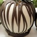 White Chocolate Apple - White Chocolate with Semi Sweet Chocolate Drizzle - 1
