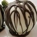 White Chocolate Apple - White Chocolate with Semi Sweet Chocolate Drizzle - 1