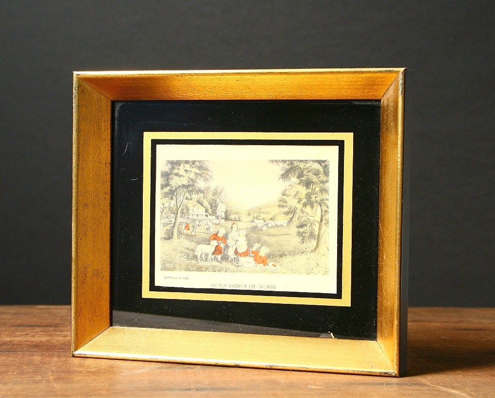 Currier and Ives, Four seasons of life, Childhood