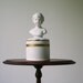 Porcelain box, vintage bust of a child