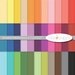 Digital Scrapbook Paper Pack -- Rainbow Stripes Small-2 (tinted) -- INSTANT DOWNLOAD