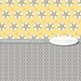 Yellow and Gray Digital Scrapbook Paper Pack -- Wallace Yellow&Gray -- INSTANT DOWNLOAD