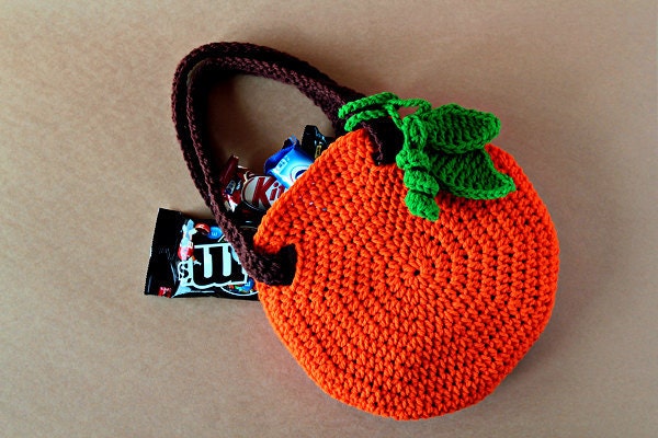 Crochet Pattern Crochet Pumpkin Bag