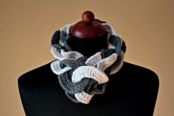 Crochet Pattern Crochet Ring Scarf
