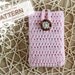 Crochet Pattern Crocheted Cell Phone Cover