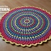 Crochet Pattern Happy Crochet Rug
