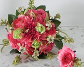 wedding bouquet  silk wedding bouquet