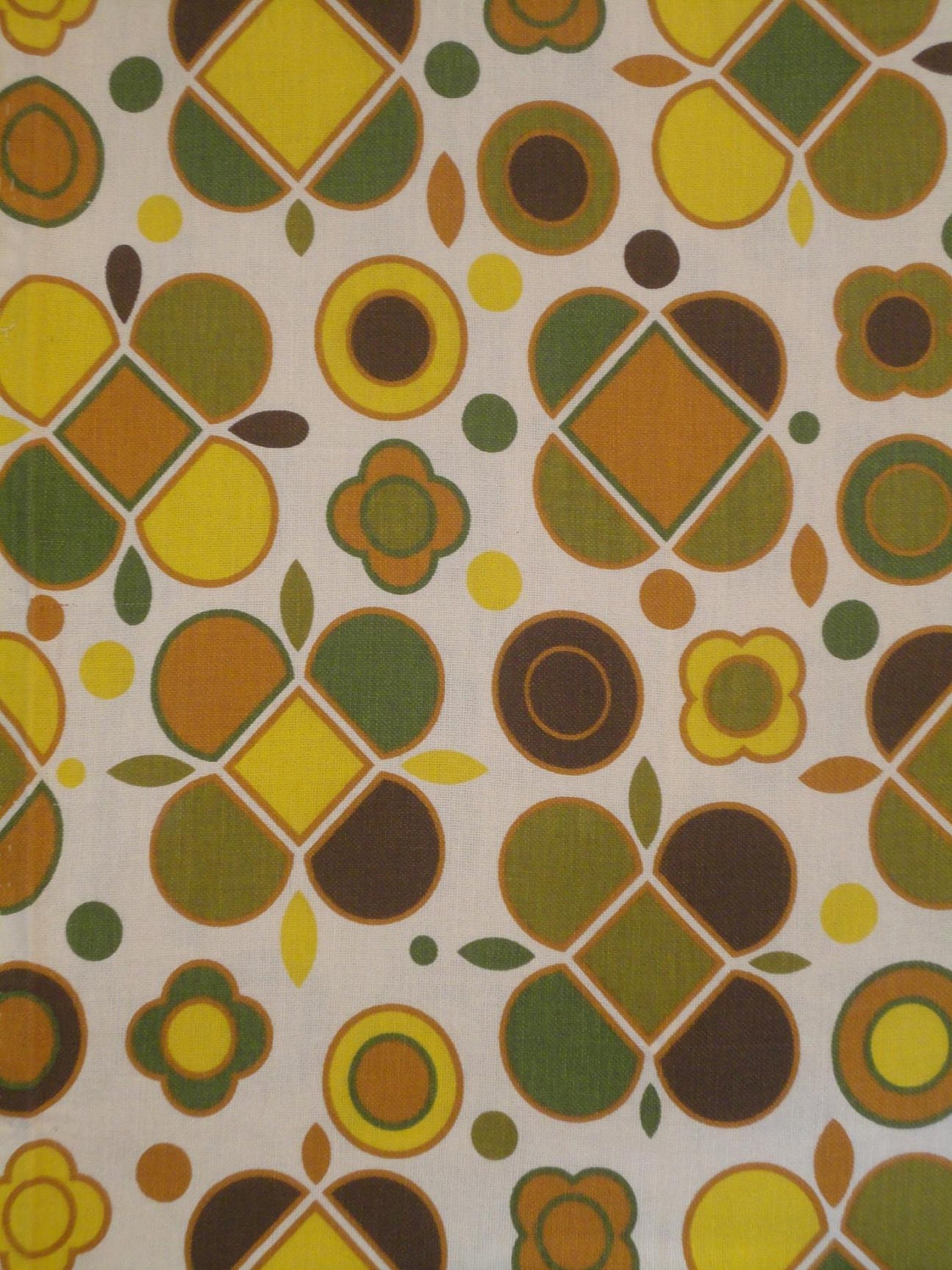 Vintage Mid Century Mod Fabric