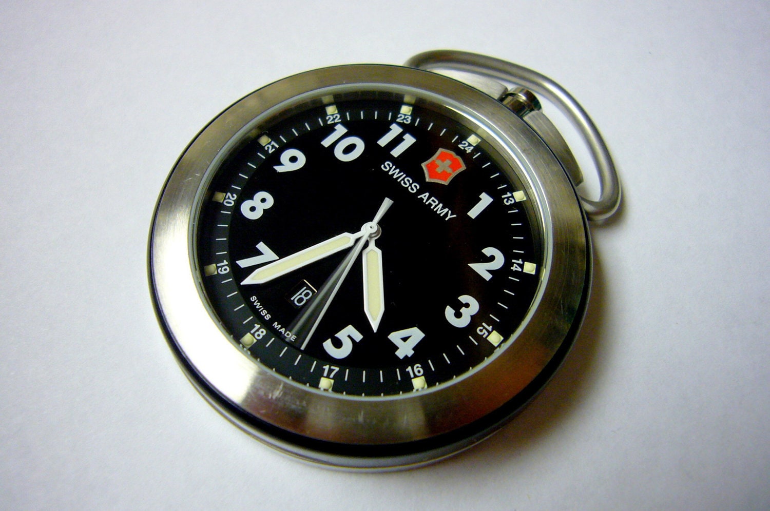 Swiss Army Pocket Watch Pendant Watch Rare Wrist by Watchchas