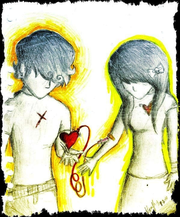 Share Me Your Heart Poster Print