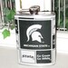 Michigan State Decorated 8 oz. Stainless Steel Hip Flask