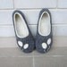 Felted summer colors adult size slippers BALLOONS