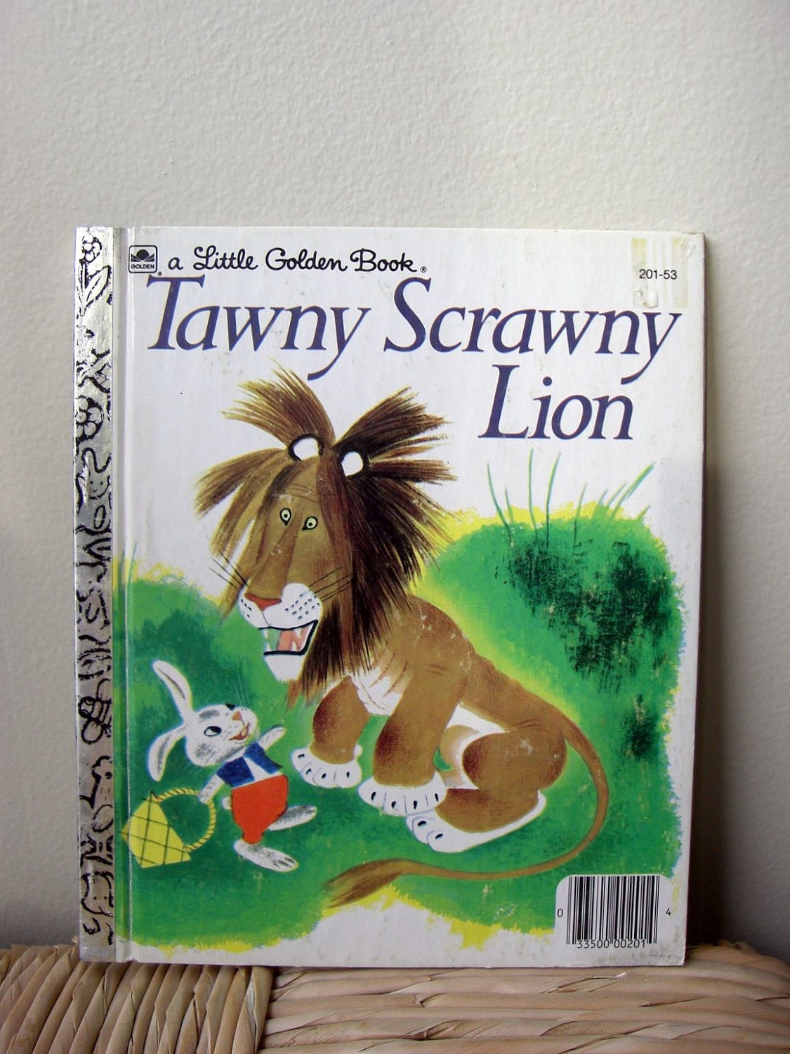 Vintage Tawny Scrawny Lion Golden Book