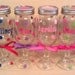 Personalized REDNECK WINE GLASS with Name, Word, Initial - Colorful, Hand Made - Wedding, Christmas Gift