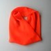 Vintage "Verasheer" Vera Scarf - Vivid Orange Cowl - RESERVED