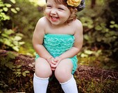 Petti Romper - Aqua
