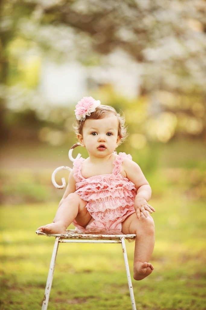 Light Pink Petti Romper