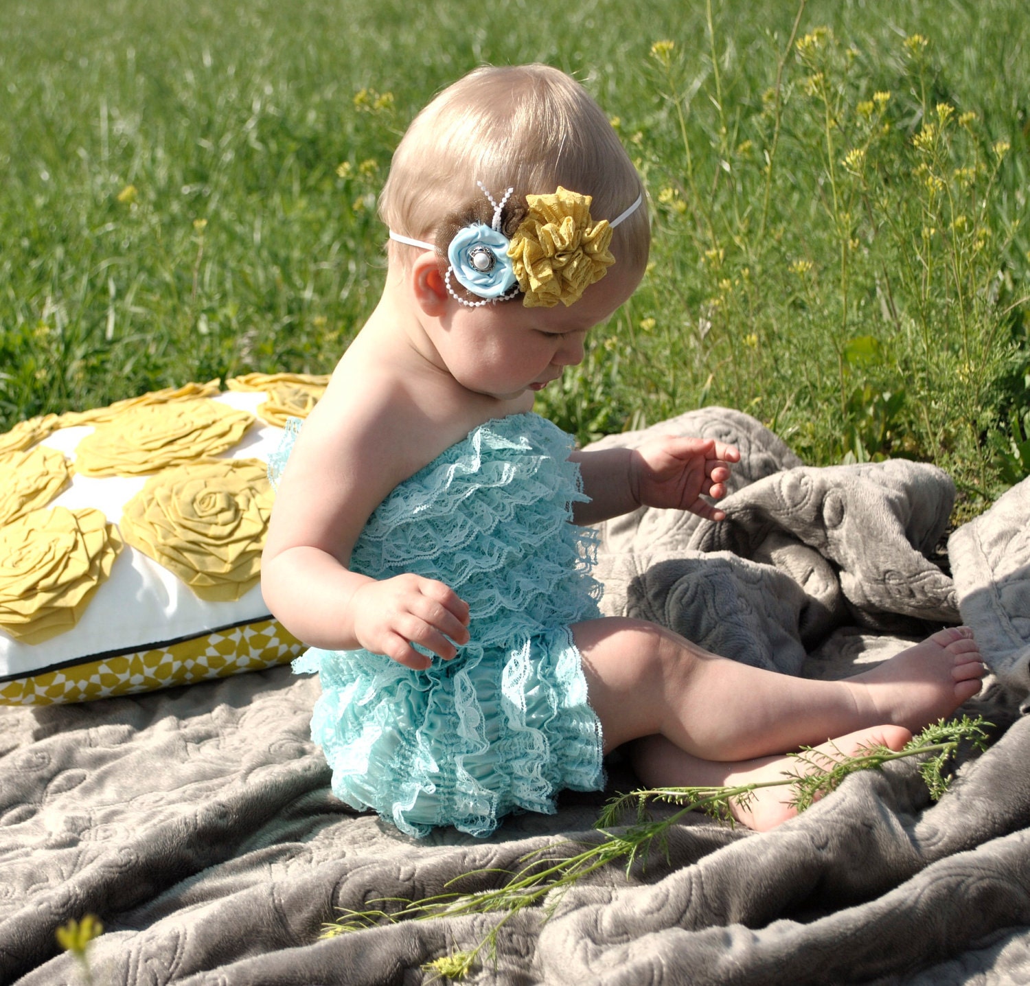 Lace Petti Romper