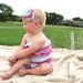 Hot Pink and Aqua Romper