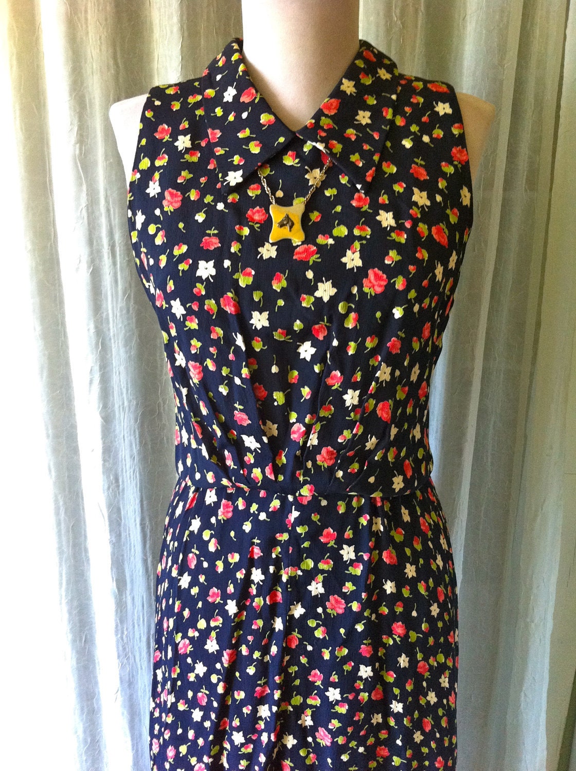 Sale 50% off of 30. Floral Tea Party Dress
