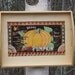 Serving Tray Decoration - Wood Pyrography - Pumpkin Fruit Crate Label wall art
