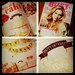 DIY Banner Cake Topper for birthday or wedding