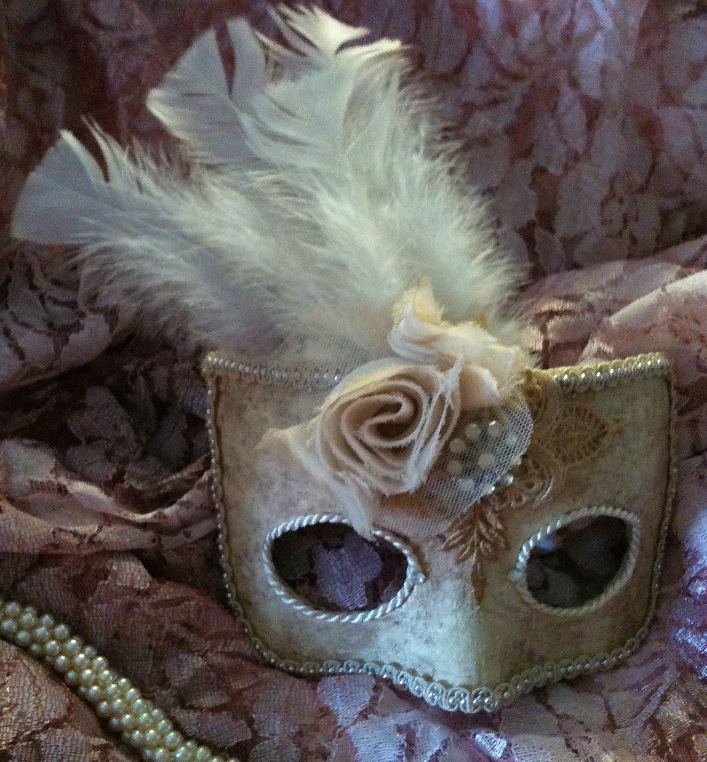 You Choose Lady - Custom Venetian Style Mask