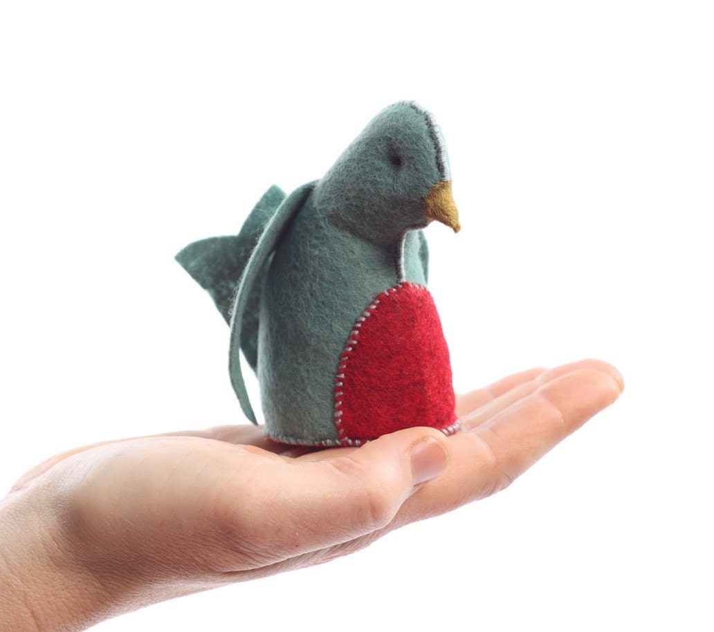 Felt Bluebird Pattern PDF