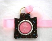 Keep Calm and Eat a Cupcake Magnetic Bookmark