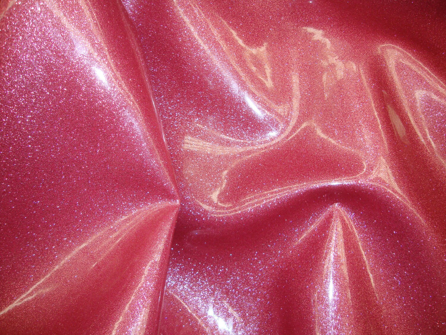 Fuchsia Glitter Vinyl upholstery fabric per by fabulessfabrics