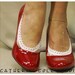 Lace socks for heels white lace footlet great for bridal wedding lace slipper lace peep socks womens Catherine Cole Studio FTL