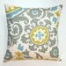 Premier Prints Summerland Suzani Pillow Cover- 20x20 inches- Hidden Zipper Closure