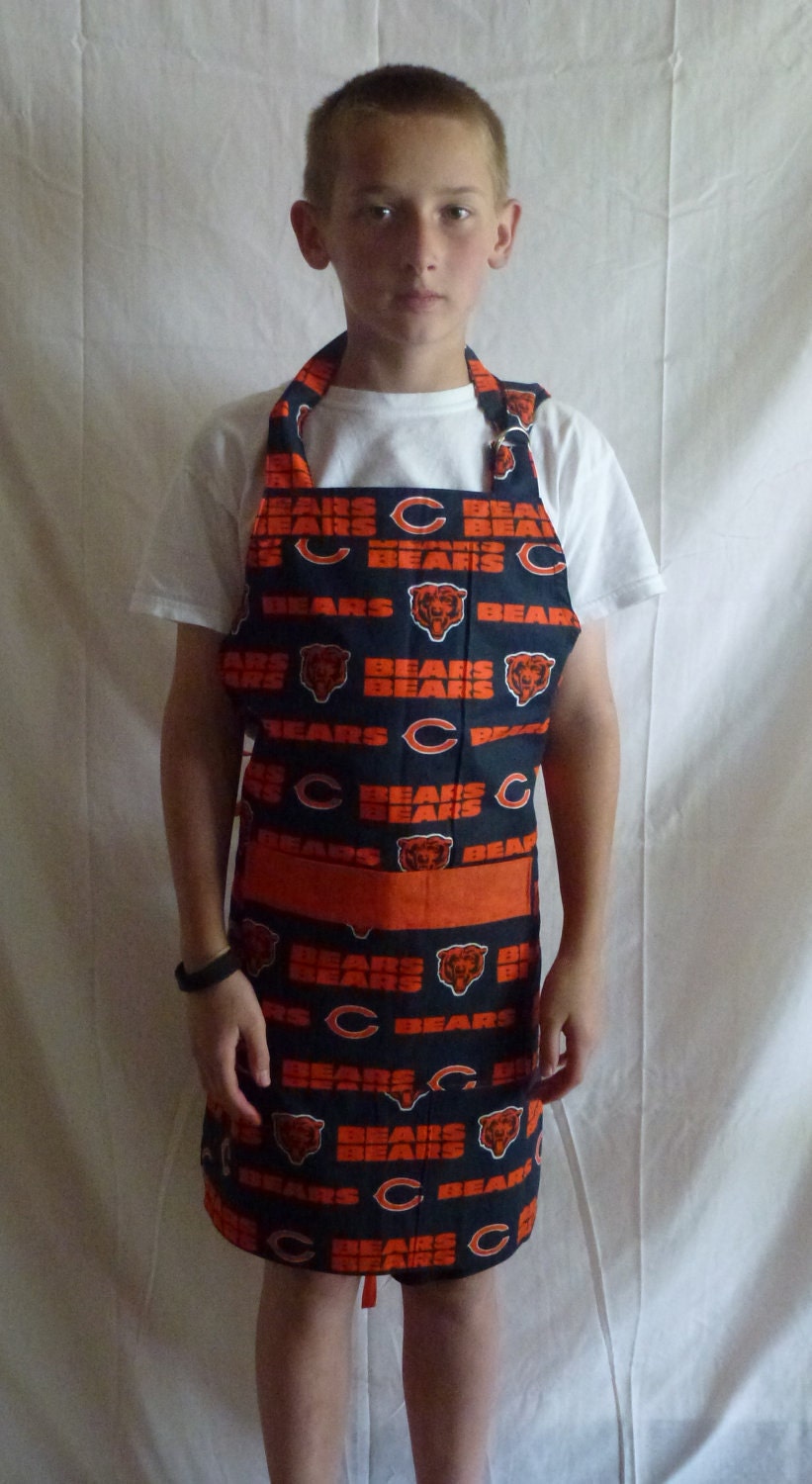 NFL Chicago Bears team apron---Youth size (Adult size available) ANY TEAM