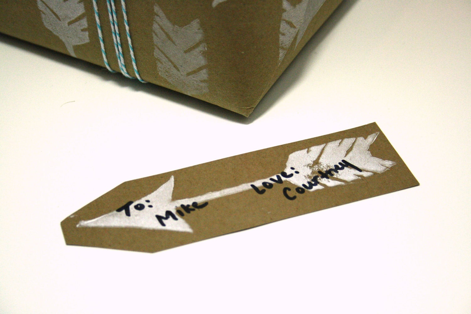 Arrow Wrapping Paper Kraft paper gift wrap for any occasion