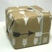 Wrapping Paper Kraft paper with white - gift wrap for all occasion set of 5 sheets--YOU CHOOSE