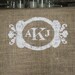 Personalized Burlap Wedding Table Runner- decor for farm, beach, woodland weddings and eco friendly home decor