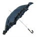 Mary Poppins Blue Ruffled Vintage Umbrella