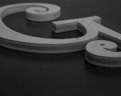 Unfinished Wooden Wall Letter (8 inches)