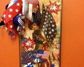 Vintage Patriotic 4th of July Sign