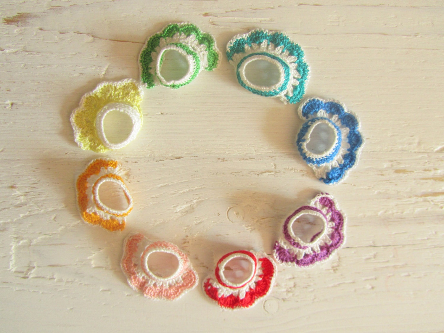 Crochet Napkin Holder Ring set of 8 pcs