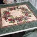 Nature Wreath Design Quilt Wall Decor or Holiday Table