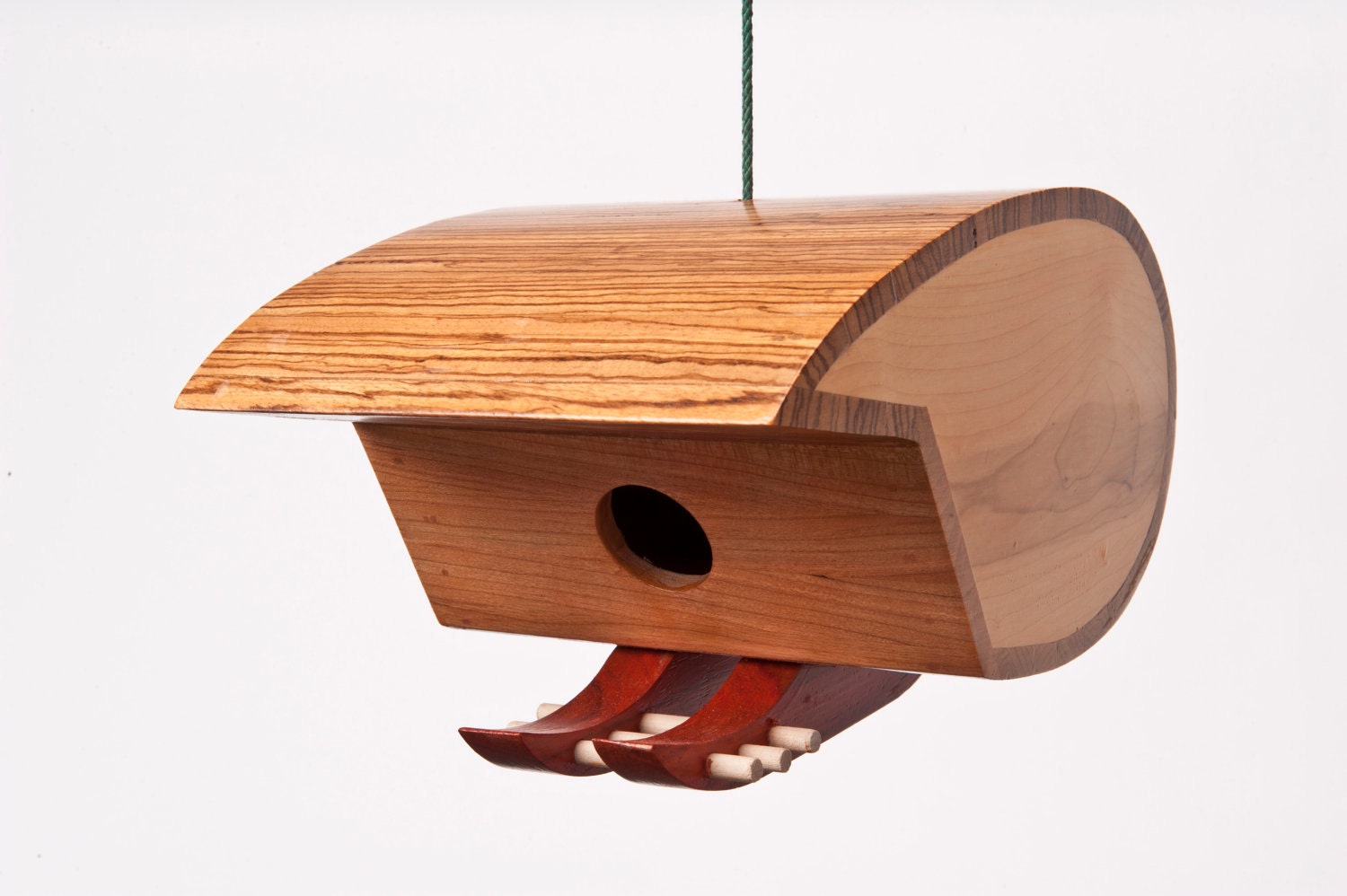 Rosie's Head with Zebra Wood