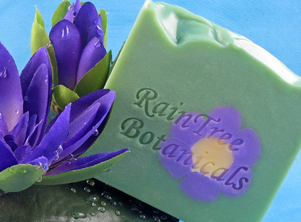 Coconut Milk Soap- Lotus Blossom Lemongrass, Lime & Ginger Fragrance with Mango Butter