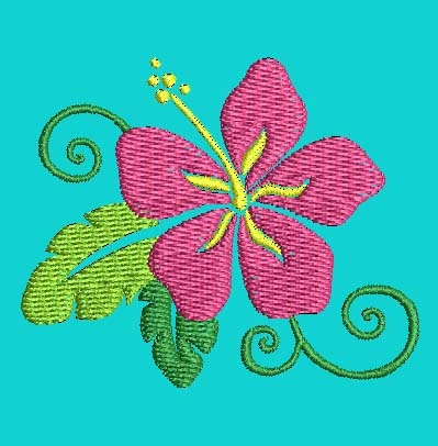 tropical flower machine embroidery designs by EmbroideredbyMelissa Machine embroidery designs at embroidery library