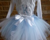 Winter Intial Tutu Outfit 2-piece