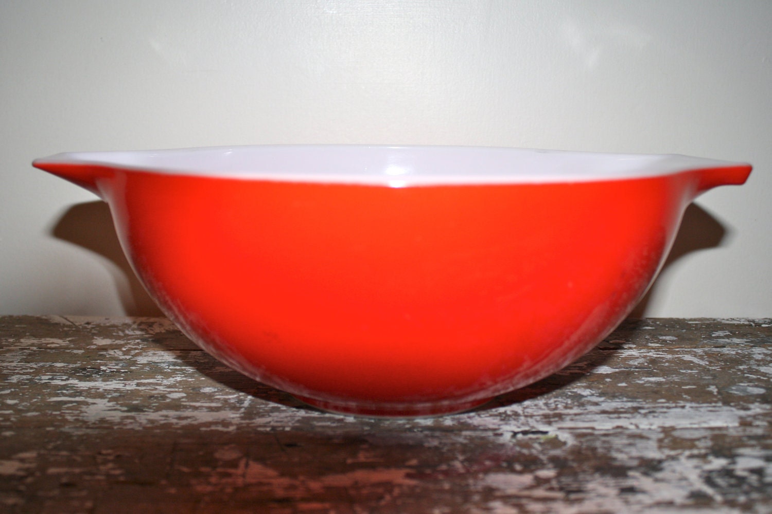 PYREX Bowl Red Pyrex Red Mixing Bowl Red Kitchen Cinderella Bowl